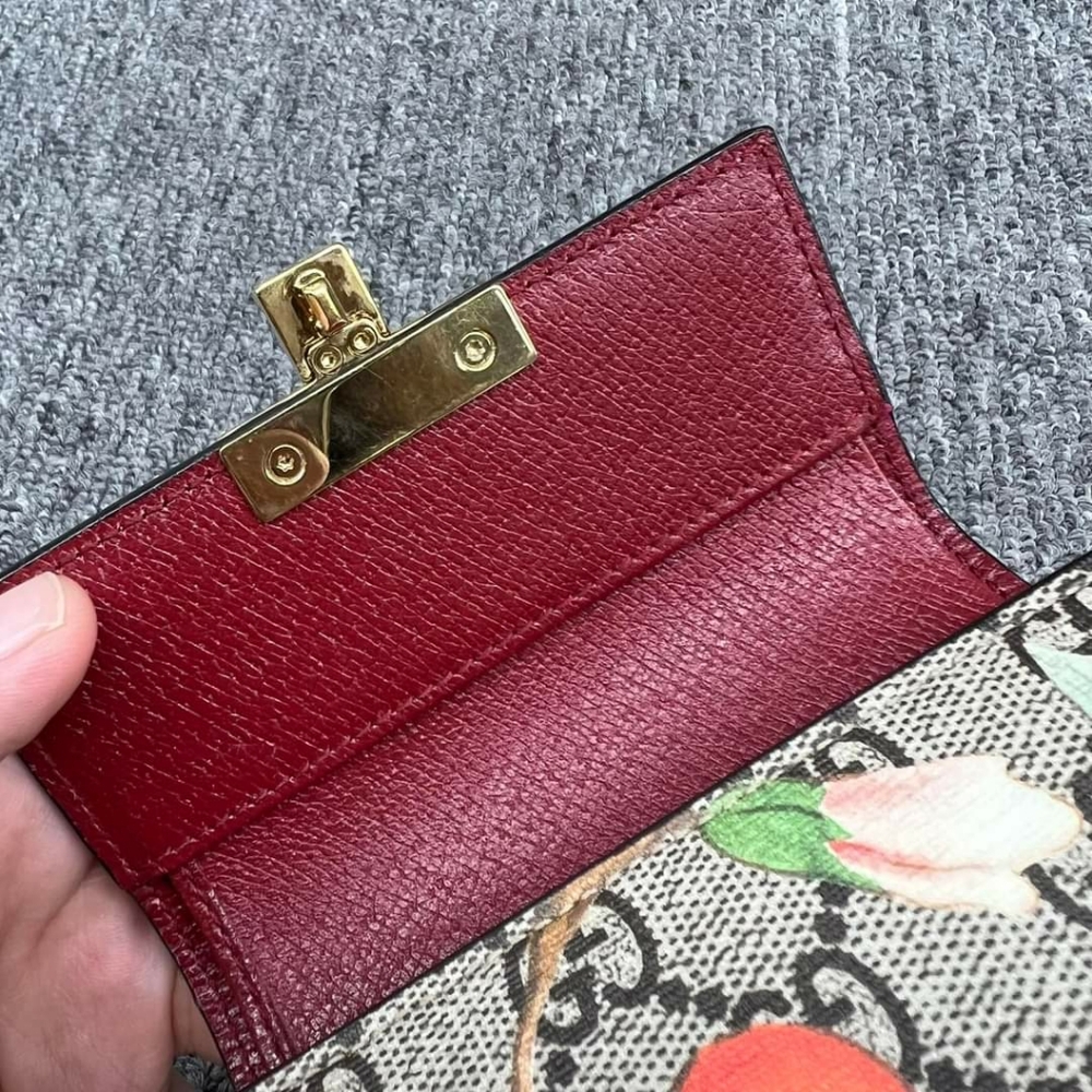 100% Authentic Gucci Padlock Tian Wallet 165-101924 - Picture 9 of 14